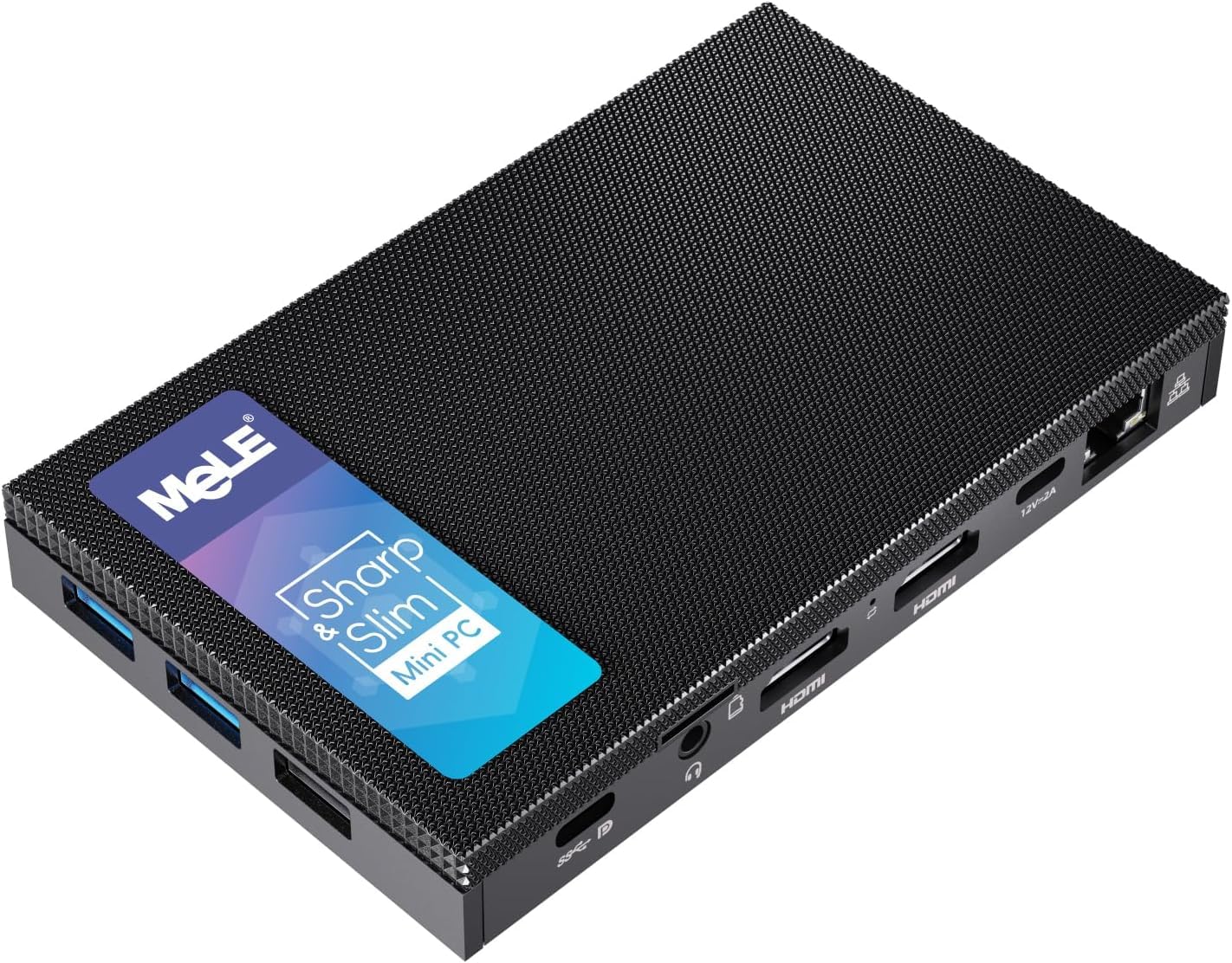 MeLE Quieter4C Fanless N100 Mini PC 8GB LPDDR5 128GB eMMC Win11pro